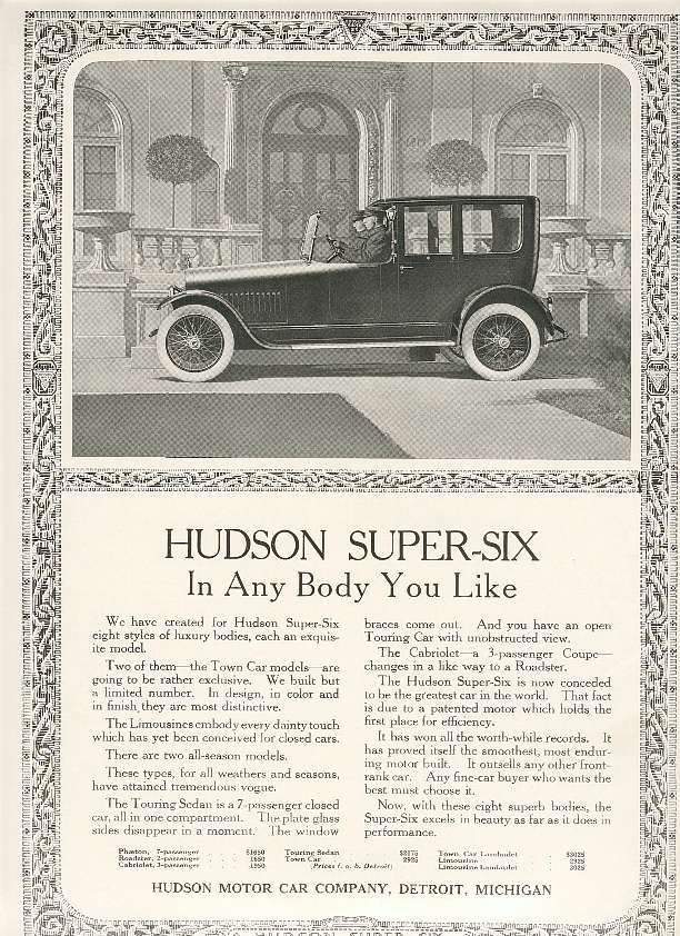 1917 Hudson 6